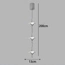 Axyaa LED Staircase Chandeliers: Modern Home Pendant Light Lamps for Living Room