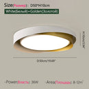 Axyaa Minimalist Ceiling Lights Round Dining Room LED Lamps - 2025 New Home Master Bedroom