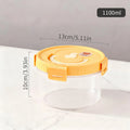 Axyaa Pasta Storage Box Moisture-Proof Sealed Spaghetti Container Kitchen Organizer
