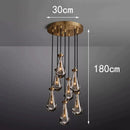 Axyaa Modern LED Chandelier Pendant Light Indoor Ceiling Lamp Decorative Lighting