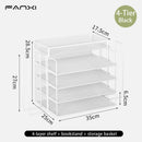 Axyaa Mesh Desk Organizer Stackable Paper Tray Stackable Desktop Document File Organizer