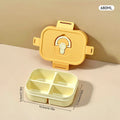 Axyaa Divided Lunch Box: Portable, Leak-proof, Microwave Safe Food Container