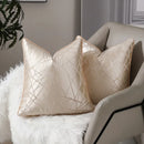 Axyaa Geometric Pillow Case Cojines 45X45 High Precision Binding Headboard Pillowcase
