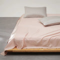 Axyaa Mulberry Silk Flat Sheet | Luxury Solid Color Bedding | Custom Sizes Available