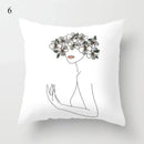 Axyaa Geometric Throw Pillowcase Home Decor Cover