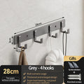 Axyaa Wall Hooks Set for Entryway and Wardrobe - Strong, Convenient Organization Solution