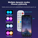 Axyaa RGB Quantum Lamp: Remote Control DIY Wall Decoration, Esports Atmosphere Light