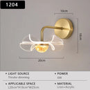 Axyaa Flower Shaped LED Wall Lamp - Modern Luxury Decorative Light for Home & Office