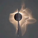 Axyaa Ripple LED Wall Lamp: Minimalist Bedroom Lighting Fixture