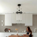 Axyaa Glass Tube Pendant Light for Home LED in Minimalist Design