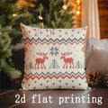 Christmas Funky Pillow Covers by Axyaa - Sofa, Bedroom, Car Cushion Cover