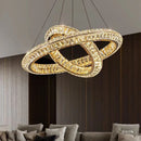 Axyaa Luxury Crystal Chandeliers for Home Villa Lighting in Living Dining Room