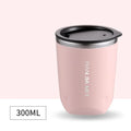Axyaa Stainless Steel Portable Thermos Cup, 300ml Simple Office Coffee Mug