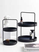 Axyaa Cosmetic Desk Organizer Jewelry Bathroom Makeup Perfume Skin Care Storage Rack