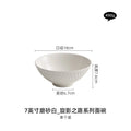 Axyaa Modern Ceramic Noodle Soup Bowl, Premium Quality Large Tableware