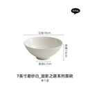 Axyaa Modern Ceramic Noodle Soup Bowl, Premium Quality Large Tableware