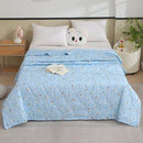 Axyaa Summer Cool Quilt: Washable Thin Cotton Single Double Quilt
