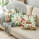 Axyaa Festive Christmas Tree Pillow Cover for Home Decoration
