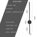 Axyaa Nordic Minimalist LED Wall Light Home Decor Bedroom Lamp