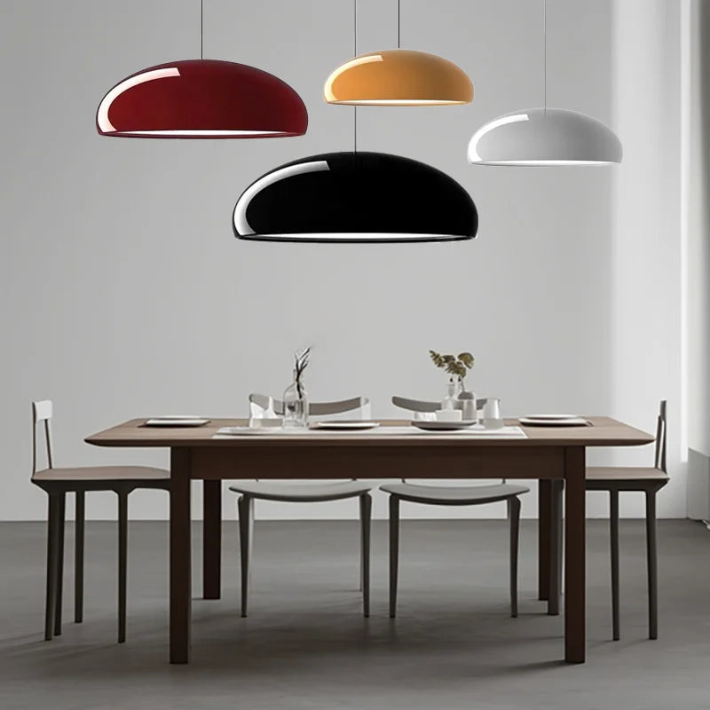Axyaa Nordic LED Pendant Light: Stylish Macaron Hanging Lamp for Luxe Home Decor