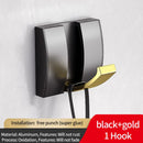 Axyaa Door Hooks Towel Hanger Wall Rack Coat Holder Bathroom Kitchen Accessories