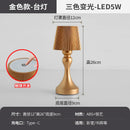 Axyaa Retro Iron Art Table Lamps LED Desk Lights for Home and Office
