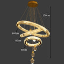 Axyaa Modern Pendant Light LED Chandelier for Dining Room Lighting