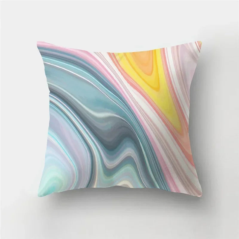Abstract Geometric Pillowcase by Axyaa: Nordic Design, 45x45cm