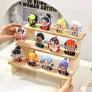 Axyaa Multi-Layer Wooden Display Stand for Anime Action Figures and Dolls