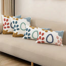 Axyaa Floral Tufted Geometric Pillow Cover Set for Living Room Sofa or Bedroom