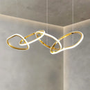 Axyaa LED Pendant Chandeliers for Modern Home Decor and Indoor Lighting