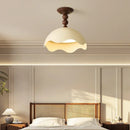 Axyaa Milky White Eggshell Pendant Light, Creative Simplicity for Living Room, Bedroom, Bar