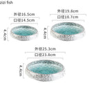 Axyaa Ceramic Deep Plate Set of 4