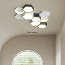 Axyaa Geometric LED Ceiling Lamp for Modern Minimalist Home Decor