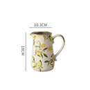 Axyaa Retro Nordic Ceramic Vase Hydroponic Plant Home Decoration Table Accessory