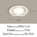 Axyaa LED Ceiling Lamp with Remote Control for Nordic Minimalist White Living Room