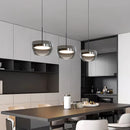 Axyaa Modern LED Ring Pendant Light Chandeliers for Living and Dining Room