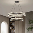 Axyaa Modern Chandelier | Restaurant & Living Room Lighting Fixture