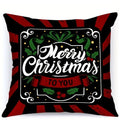 Axyaa Christmas Pillowcase with Zipper Closure for Living Room Sofa Cushion Suite