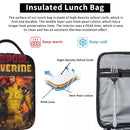 Axyaa Insulated Lunch Bag Cooler for Travel - Deadpool & Wolverine Theme