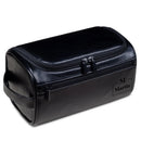 Axyaa Men's PU Leather Toiletry Bag: Personalized Travel Organizer for Groomsmen, Birthday, Bachelor Gift