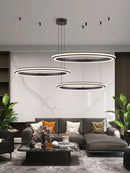 Axyaa LED Chandelier Modern Restaurant Living Room Bedroom Dining Lamp