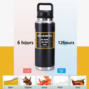 Axyaa Stainless Steel Thermos Bottle - Hot & Cold, Outdoor Portable, 304 SS
