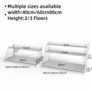 Axyaa Aluminum Cosmetics Checkout Display Shelf for Supermarkets and Retail Stores