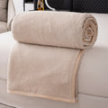 Axyaa Cartoon Pattern Flannel Blanket: Cozy Soft Plush Lightweight Throw for Sofa