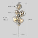 Axyaa Minimalist LED Floor Lamp with Remote Control Dimming for Living Room, Bedroom, Study