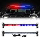 Axyaa 80 LED Strobe Police Car Emergency Warning Light Bar Signal Flashlight Accessory