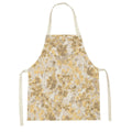 Axyaa Pink Tulip Kitchen Apron for Men and Women - Minimalist Floral Plant Design