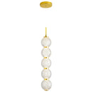 Axyaa Nordic Light Luxury Bedhead Pendant for Living Room, Bedroom, Dining, Bar, and Desk.