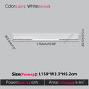 Axyaa Linear Minimalist Ceiling Light
